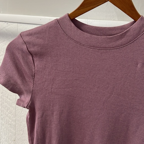 Plum soft bodysuit - Picture 2 of 3